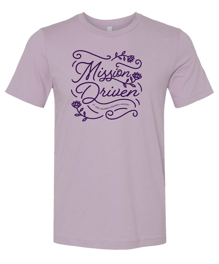 Primary image Floral Mission Driven T-Shirt - Violet